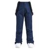 Men's and Women's Windproof Water-Repellent Winter Ski Bib Pants