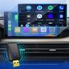 Wireless Carplay Android Auto Adapter Wireless Carplay Dongle Plug and Play Voice Assistant for Wired CarPlay Android Auto Cars