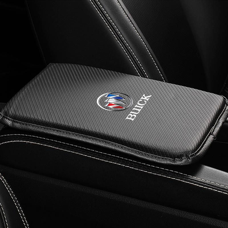 Car Armrest Box Mats Leather Center Console Covers Accessories For Buick Enclave Regal Lacrosse Encore Excelle Envision Car Accessories
