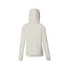 Saucony Running Training Series Hooded Zip Windproof Water-Resistant Warmth 3-In-1 Jacket Women outerwear Antique-White SA1259TT01T-WT025