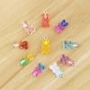 Cartoon Für Ohrringe Halsketten Herstellung Gummibärchen Anhänger Charms Schmuckzubehör DIY Dekoration