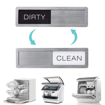 Clean Dirty Dishwasher Magnet Easy-to-Slide Strong Magnet Sign Kitchen Clean Dirty Sign for