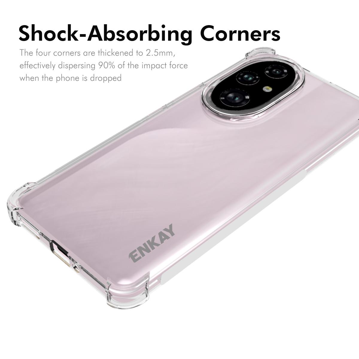 

ENKAY HAT PRINCE For Honor 200 Pro 5G Case TPU Phone Cover Anti-Slip Side Edge A