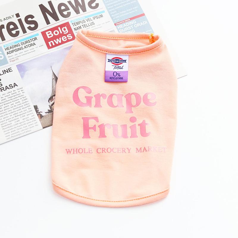 

Модная майка-жилет с принтом сфинкса, летняя уютная одежда для домашних животных для кошек, футболки Katten Garfield, одежда для питомцев, ropa para gatos S-suit 1-2kg розовый