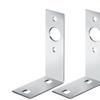 2x Trailer Light Brackets L Shape Parts Pre Drilled Hole Fit Most Trailer