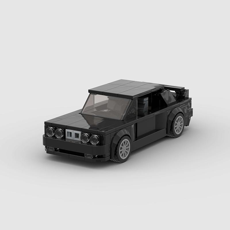 City Car Vehicle Racer MOC E30 M3 Building Blocks Brick Racing Classic Supercar Creative Garage Kids Toys Gift