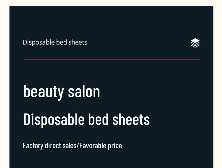 100 Disposable Waterproof & Oilproof Massage Bed Sheets with Hole – Breathable Non-woven Fabric