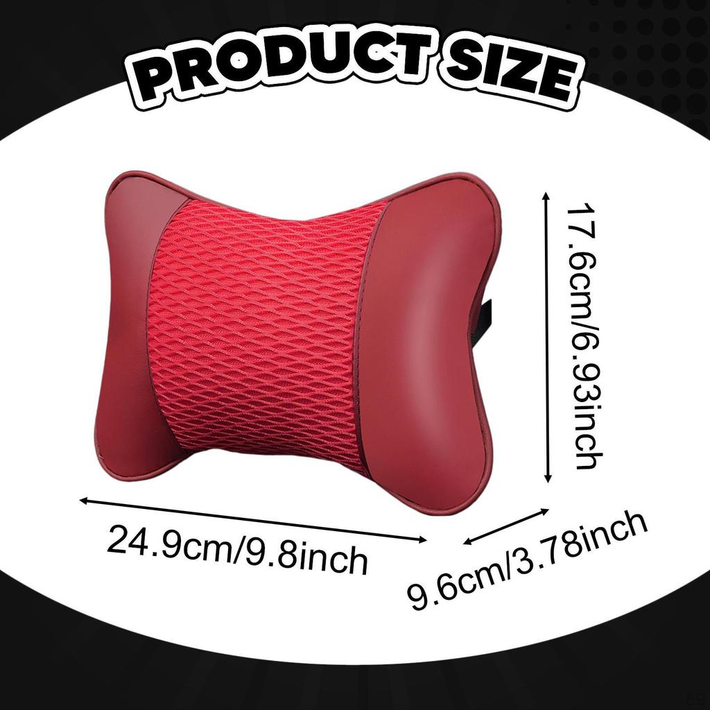 Pernă de tetieră auto pentru susținerea gâtului în timpul călătoriei