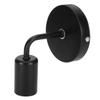 E27 Black Wall Lamp Retro Single Head Wall Light Fixture for Bedside Corridor Stair AC85?265V