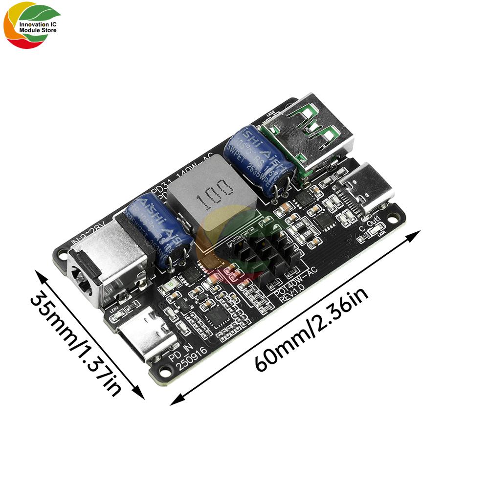 Pd 111w High-power Dc Buck Dual Port Fast Charging Type C Usb Charger Full Protocol Fast Charging Pd1.1 Qc1.1 Qc1 Qc1+