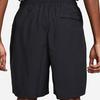 Nike Solo Swoosh Woven Shorts Black/White Men Streetwear DX0749-010