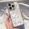 Pink Big Flower Phone Case For IPhone 17 Air 16 15 Pro 14 Plus 13 12 11 X Xr Xs Max 8 7 SE Soft Cover Case Funda 16 15 14 Plus