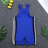Men's & Children's Heat Transfer Wrestling Bodysuit: Printed Fitness & Competition Weightlifting Uniform