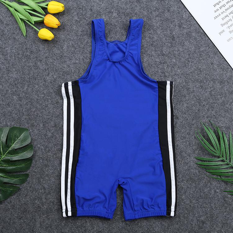 Men's & Children's Heat Transfer Wrestling Bodysuit: Printed Fitness & Competition Weightlifting Uniform
