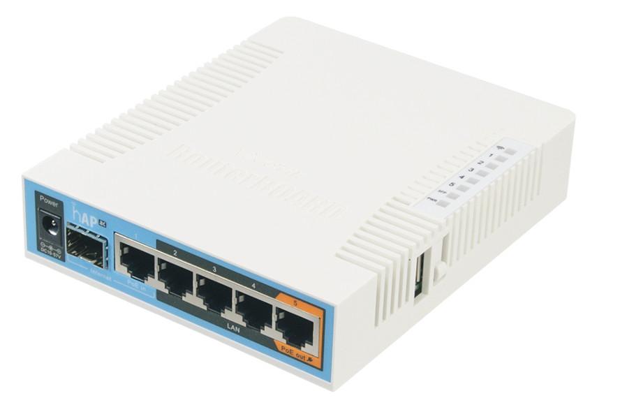 MikroTik hAP ac RB962UiGS-5HacT2HnT Dual-Band Gigabit WiFi Router