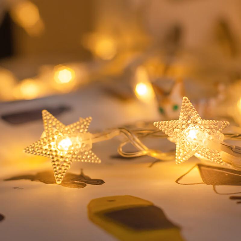 Huilingyang Camping Cloud Star LED String Lights