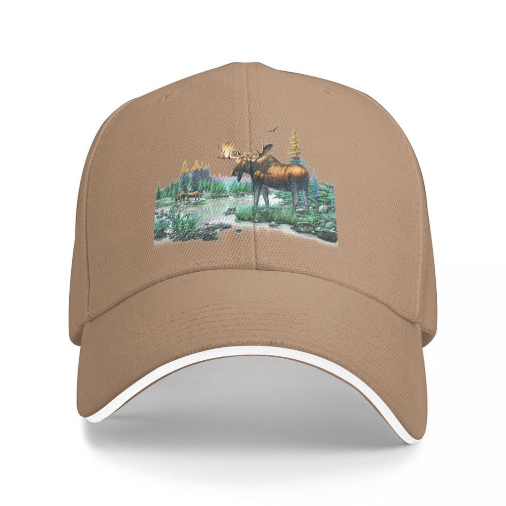 Moose Creek Baseball Cap Funny Hat New In The Hat Sun Hat For Children Golf Genuine For Unisex Womens