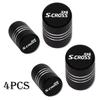 Car Wheel Tire Valve Caps Tyre Stem Covers Airdust Waterproof Accessories For Suzuki SX4 S Cross