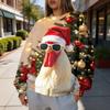 Women's Trendy Christmas Print Crewneck Sweatshirt Lightweight Casual Pullover Top