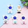 Colorful Resin Astronaut Pendant and Rocket Bag Charm Jewelry Accessory