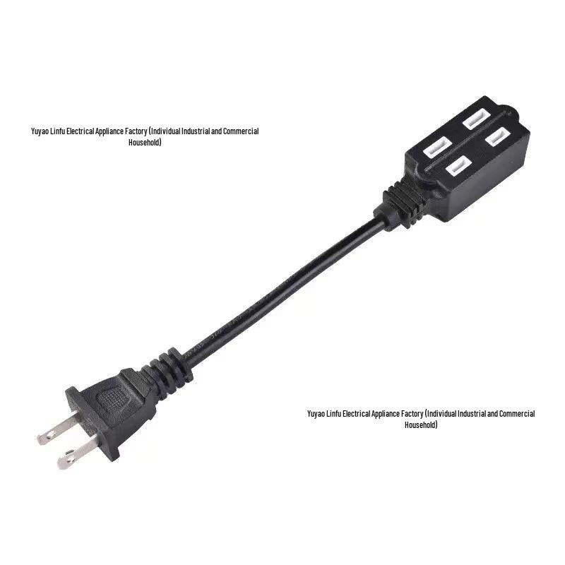 US Standard Polarized 2-Pin Power Cord 2x0.75mm²