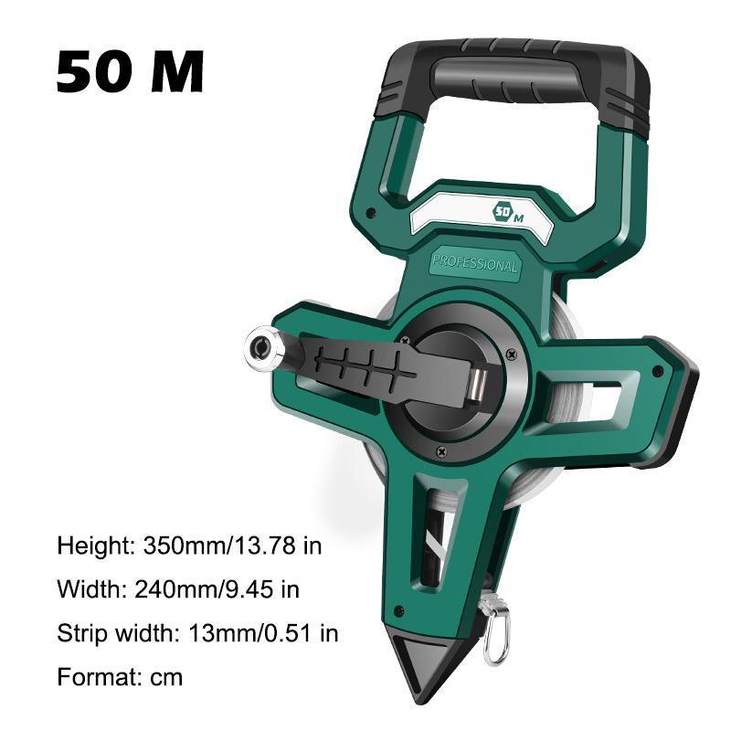 30/50/100 M Tape Measure Pluggable Into the Ground Portable Measuring Ruler Land Measurement Tools for Construction  Decoration