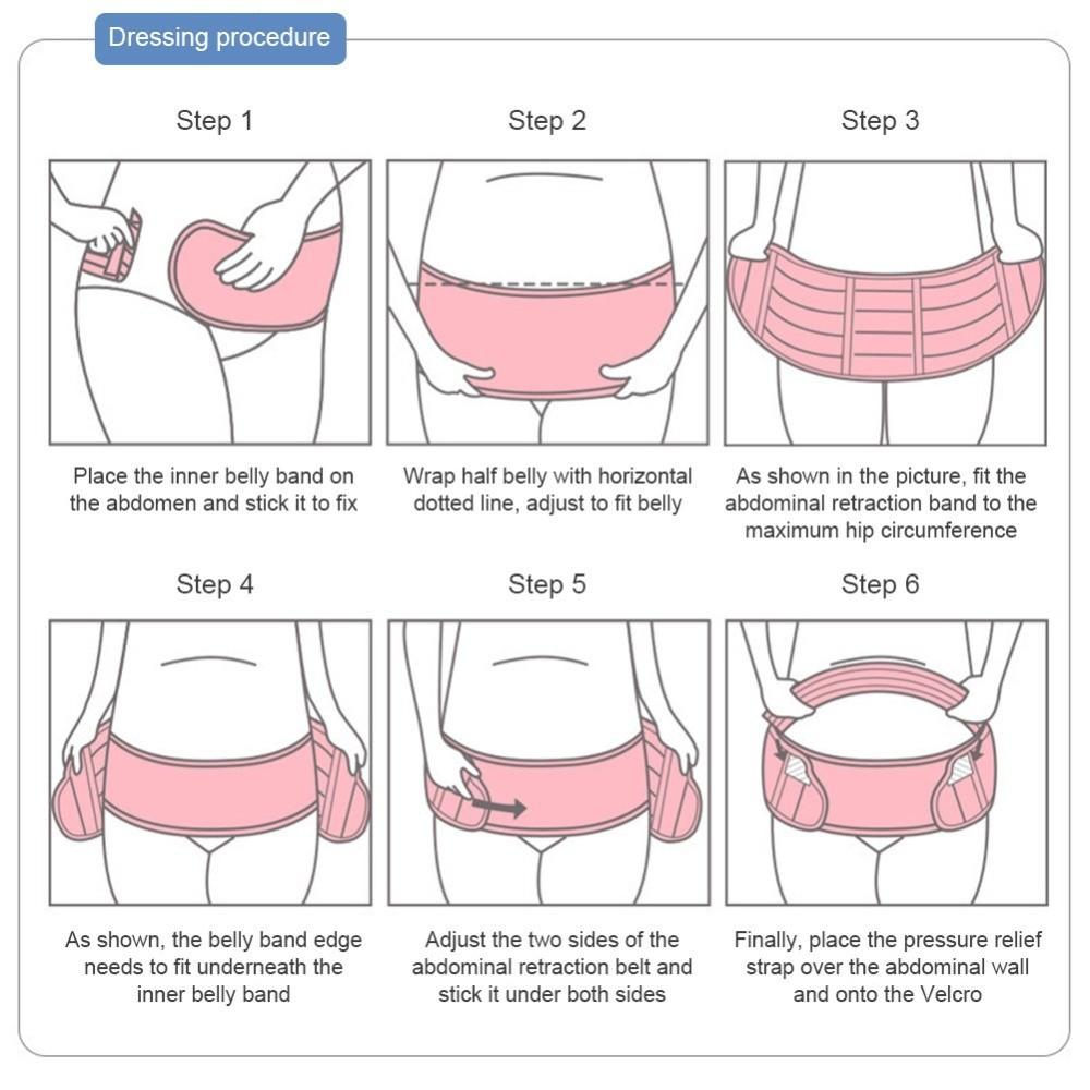 Adjustable Pregnant Women Belts Comfortable Abdominal Support Brace Maternity Belly Band  Prenatal