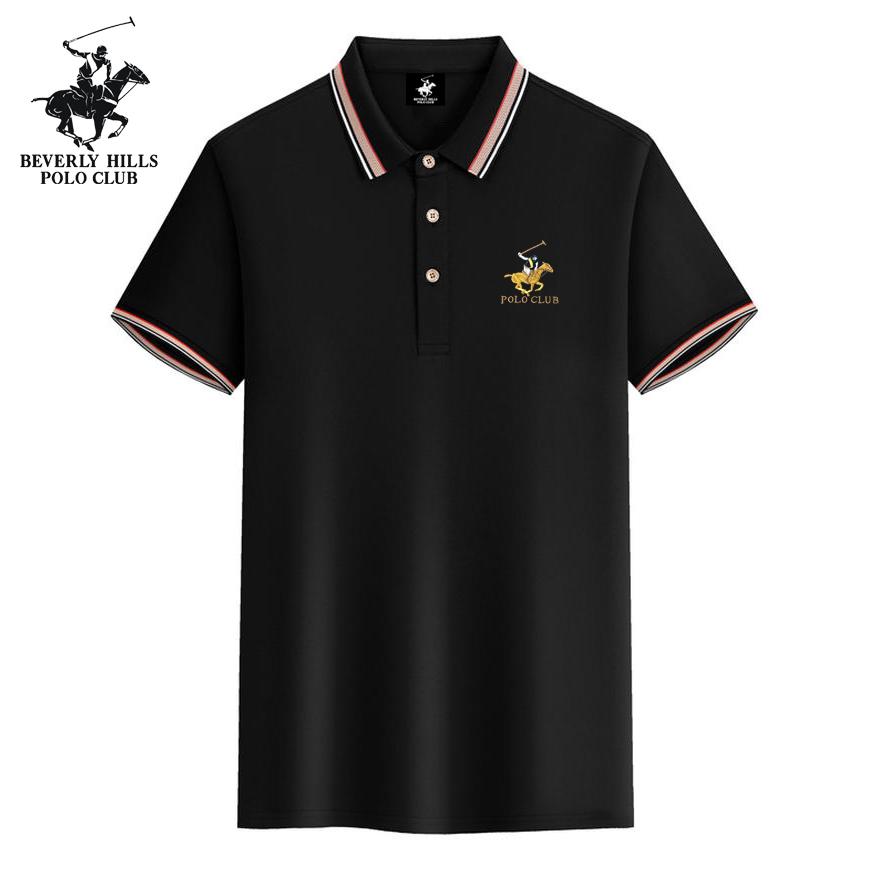 

POLO CLUB Summer 2025 New Colorful Pony Embroidered Casual Sports Collar Polo Shirt, Quick Drying Polo Shirt S