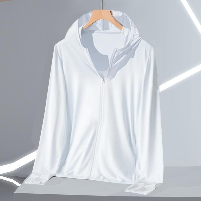 Men's Summer UV Protection Ice Silk Jacket - Lightweight, Breathable, and Stylish for Outdoor Fishing