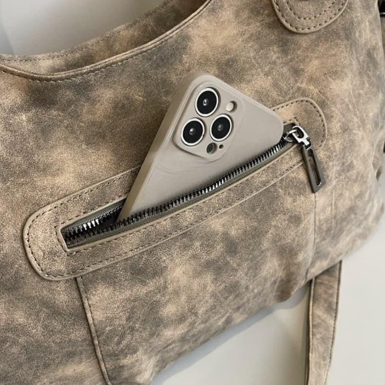 Borsa a tracolla da donna di grande capacità borsa a tracolla portatile