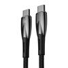 Kabel Usb-C Do Usb-C Baseus Glimmer, 100W, 2M (Czarny)