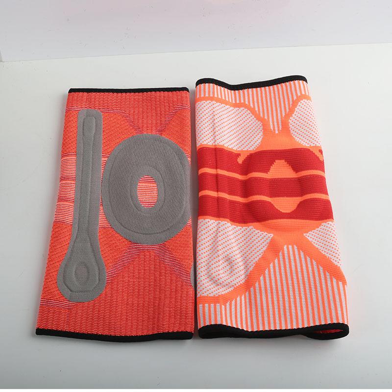 

Knee Pads for Sports Basketball Running Silicone Knee Pads Spring Support Fitness Sports Anti Slip Protective Knee Protectors XL