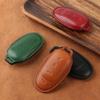 Premium Genuine Leather Key Case for Ideal ONE 2020 - Vintage Cowhide Car Key Bag with Personality