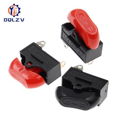 KCD15-103/T Hair Dryer Switch 3 Pins Rocker Switch 3 Position ON-OFF-ON Boat Shaped Switch