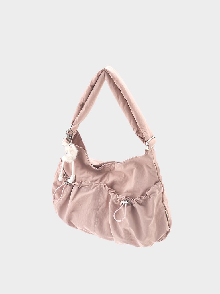 Talli [25Th] Cozy String Pocket Shoulder Bag_Pink