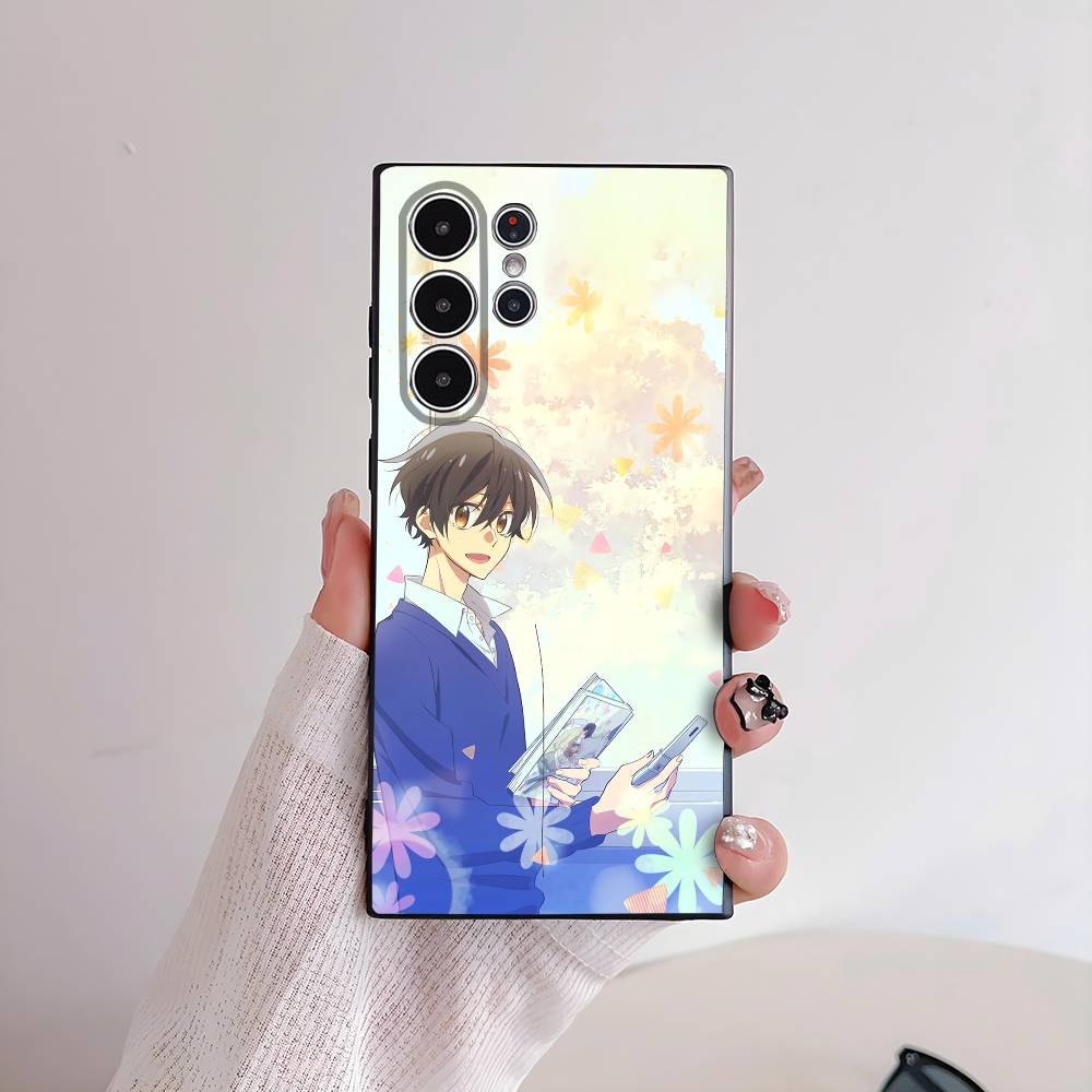 S-Sasaki and Miyano Phone Case for Samsung S series s21 s22 s23 s24 s25 FE Plus Ultra TPU Soft to Skin-friendly case
