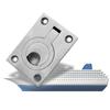 Marine Boat Deck for Hatch Door Knob Handle Flush Pull Slam for Latch Lock Round Ring Handle for Cars Yacht RV