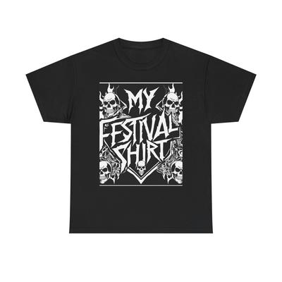 Festival Shirt: Unisex Heavy Cotton Tee for Music Lovers