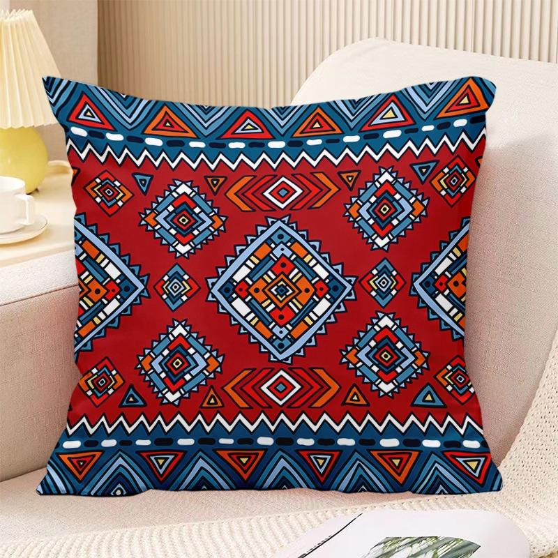 

Декоративная наволочка с принтом в стиле бохо в винтажном стиле для спальни, гостиной, квадратная подушка, наволочка 60x60cm