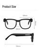 YO5 1300W Smart AI Camera Glasses: Outdoor Photo, Translation, Bluetooth Music.