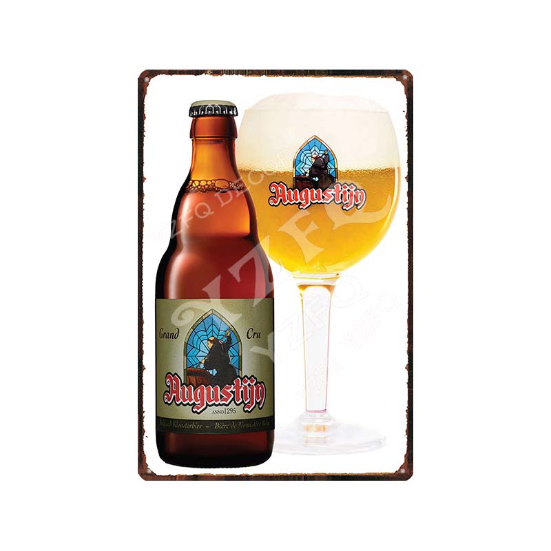 Belgium Beer DE Koninck Vintage Metal Tin Sign Retro Plates For Wall Bar Pub Art Kitchen Coffee Home Decor 30X20CM Gift DU-9193B