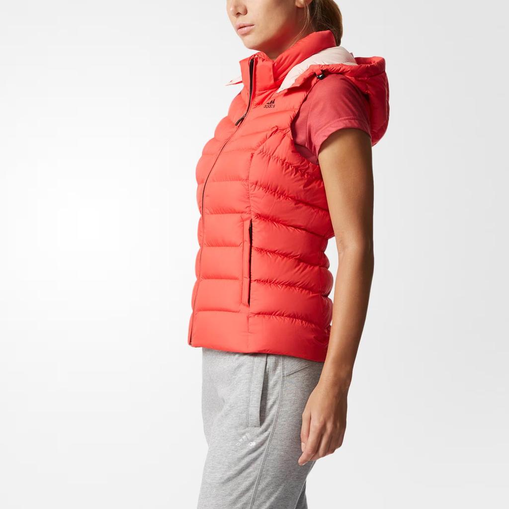 Adidas Athletics Casual Minimalist Zip Sleeveless Vest Women Vests B34632