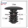 Plastic Tree-Shaped Snap Fasteners for Sheet Fixation - Nylon Rivets