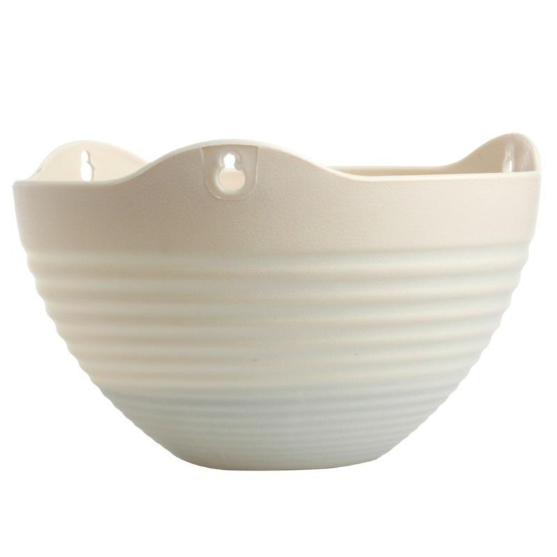 

Креативный пластиковый подвесной суккулентный горшок Chlorophytum Comosum, индивидуальный большой диаметр горшков для растений бежевый