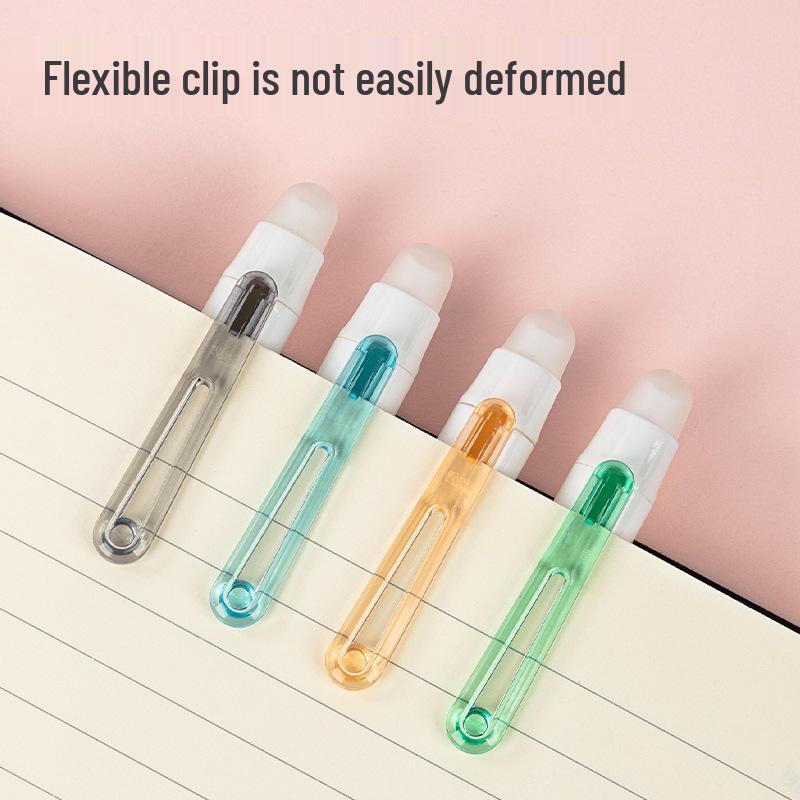 A667 Deli Click Erasable Pen, Posture Correction, 0.5mm Bullet Tip, Water-Based Ink
