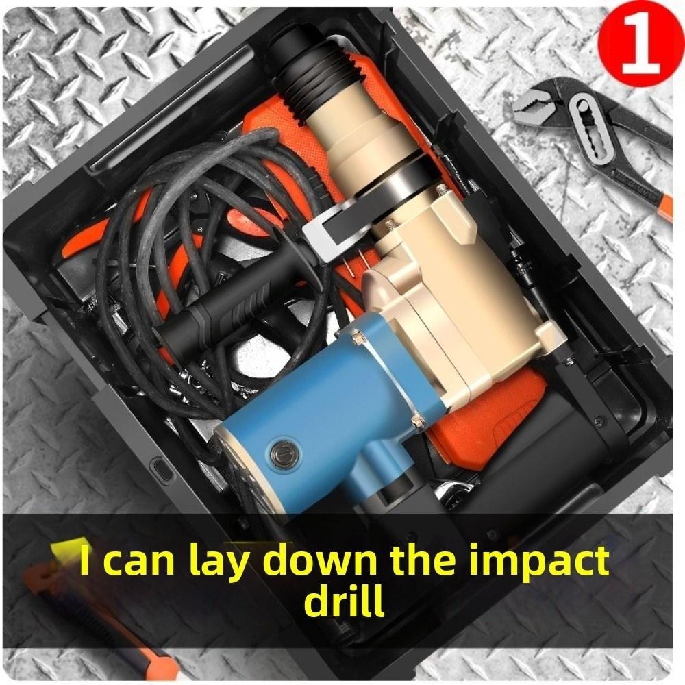 Koffer mit großer Kapazität Hardware-Teile-Box 22 Zoll Werkzeug-Organizer Garage Werkstatt