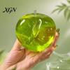 Kids Stress Ball Green Apples Ball, Slow Rising Soft Fidget Toy with Maltose Texture, High Squeeze Elastic Decompression Tool for Anxiety Relief,
