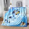Bluey Bingo Adventure Blanket Soft & Cozy Perfect for Sofa Bed Office Chair for All Occasions Digital Print Birthday Christmas Gift Blanket