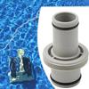 Flexible Pool Water Fitting Part 50g Hose Plunger Valve Compact Design Efficient Water Flow Lightweight Design