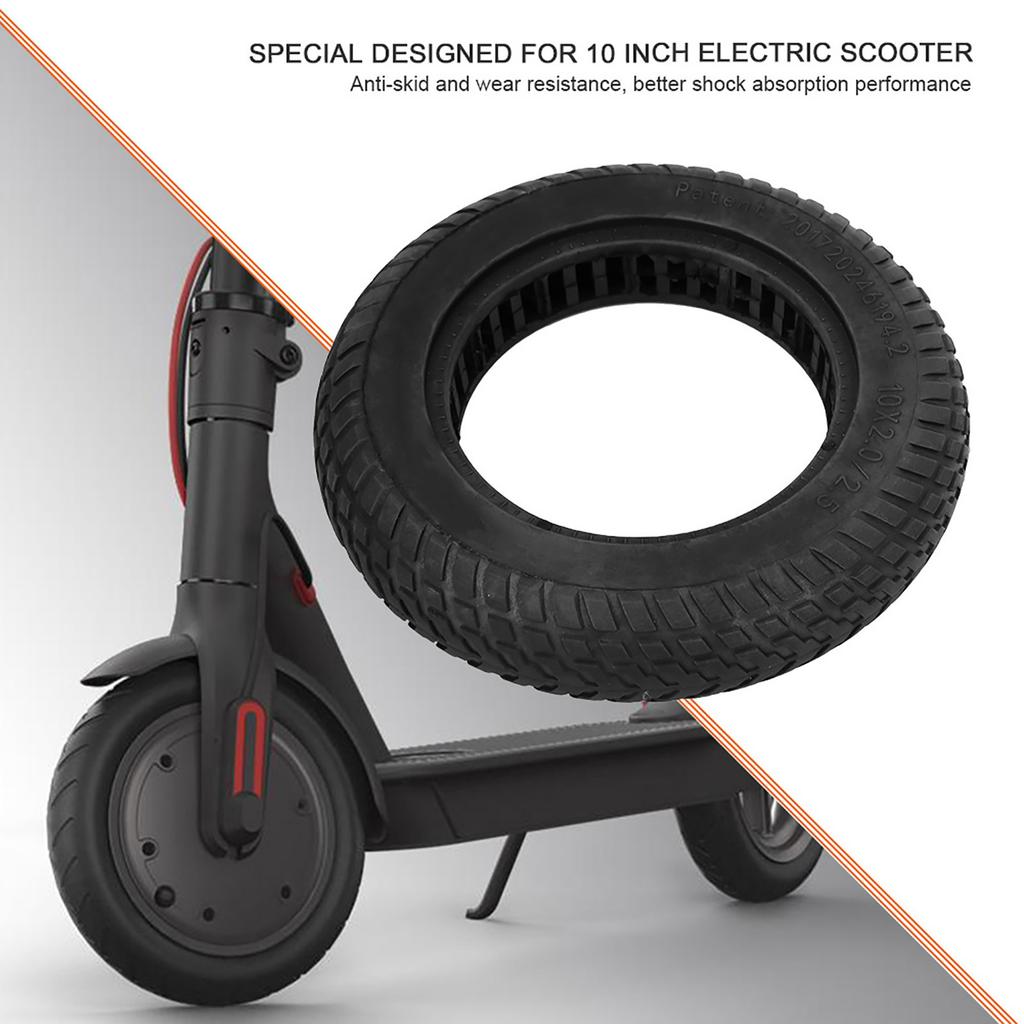 Durable Explosion Proof Tubeless Solid Tire for 10 Inch Electric Scooter